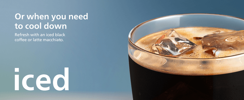 PHILIPS 3300 Series Fully Automatic Espresso Machine with integrated milk frother and grinder, 5 Hot & Iced Coffee Pre-Sets, 40% Quieter SilentBrew, 15-Bar Pressure, Glossy Black (EP3326/90)