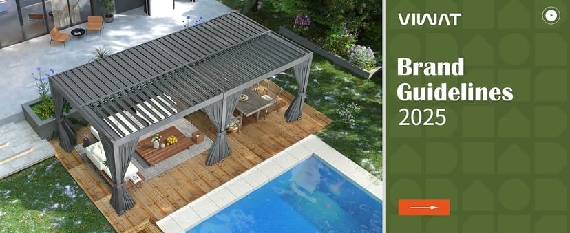 Aluminum 10x20 FT Louvered Pergola, Outdoor Pergola with Adjustable Louvered Roof Outdoor Patio Shade Cover, Waterproof & Rustproof Aluminum Gazebo for Backyard and Garden, Gray