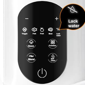 BEAR 2024 Baby Food Maker | One Step Baby Food Processor Steamer Puree Blender | Auto Cooking & Grinding | Baby Food Puree Maker with Self Cleans | Touch Screen Control, White