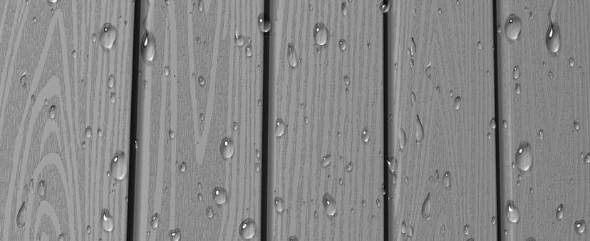 SERWALL Outdoor HDPE Dining Table Set, 7-Piece Outdoor Dining Table Sets with Umbrella Hole Cut-Out Table and 6 Chairs, Gray