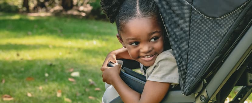 Chicco TRE® Jogging Stroller, All-Terrain Stroller, Compatible with Chicco Infant Car Seats (not Included), Baby Travel Gear | Galaxy/Black