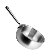 Misen 5-Ply Stainless Steel Cookware Set - Versatile, Dishwasher Safe - 9-Piece Set - 10" Skillet, 12" Skillet + Lid, 3 QT Saute Pan + Lid, 3 QT Saucier + Lid, 8 QT Stockpot + Lid