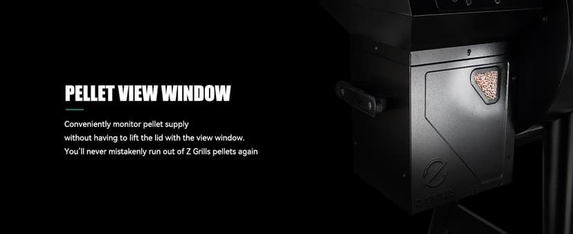 Z GRILLS Wood Pellet Grill Smoker with PID 2.1 Controller, 704 Cooking Area, Meat Probes, Rain Cover for Outdoor BBQ, 7002C