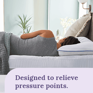 Sleep Innovations Dual Layer 4 Inch Memory Foam Mattress Topper, Queen Size, Ultra Soft Support, 3 Inch Cooling Gel Memory Foam Plus 1 Inch Fluffy Pillow Top Cover