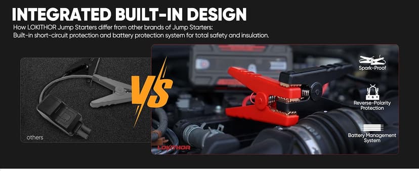 J400 Jump Starter with ConnectMax Tech, 2000A 12V Battery Jumper Starter Portable, Lithium Jump Box and Jump Pack for Up to 8.0-Liter Gas and 6.0-Liter Diesel Engines, Smart Digital Screen