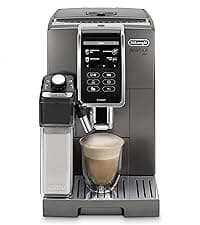 De'Longhi Dinamica Plus Espresso & Coffee Machine, Automatic Milk Frother, 24+ One Touch Recipes, Enjoy Lattes, Cappuccinos, and more, ECAM38085SB