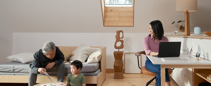 Google Nest WiFi Pro - 6E - Reliable Home Wi-Fi System with Fast Speed and Whole Home Coverage - Mesh Router - 3 Pack - Snow