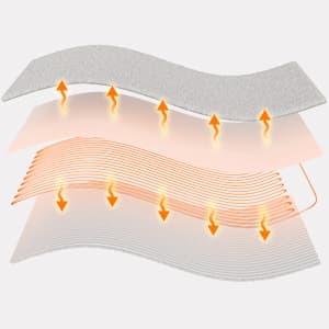 Electric Heated Blanket Queen Size with 6 Levels & 8h Auto Off, Ultra Soft Flannel Full Body Heating Blanket, Machine Washable, Warm Gray, 84" x 90"