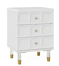 Tribesigns Solid Wood End Table, Fully Assembled Narrow Side Table with Drawers, Pre-Assembled Nightstand Slim Bedside Table for Small Spaces, Living Room, Bedroom, Brown