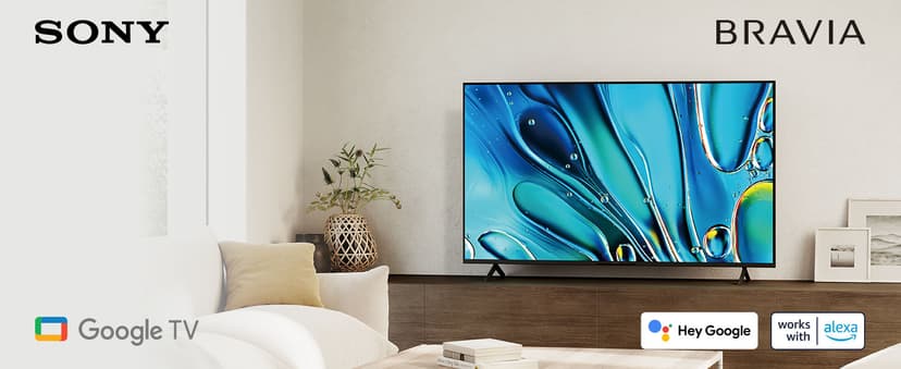 Sony 55-Inch 4K Ultra HD BRAVIA 3 LED Smart TV with Google TV, LED Flat Screen, Dolby Vision HDR, Google TV, Exclusive PS5 Features, 2024 Model (K-55S30)