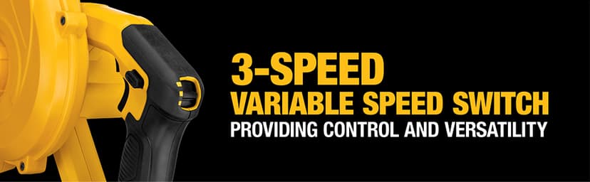 DEWALT 20V MAX Blower, 100 CFM Airflow, Variable Speed Switch, Includes Trigger Lock, Bare Tool Only (DCE100B)
