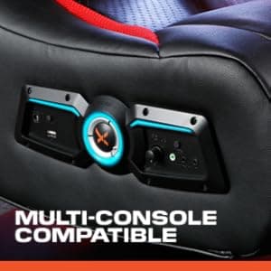 X Rocker SE Pro Video Gaming Lounging Pedestal Chair, Wireless Audio, 2 Speakers, Subwoofer, Foldable, Padded Armrest, 5127401, 30.7" x 30.7" x 39.76", Amazon Exclusive, Black