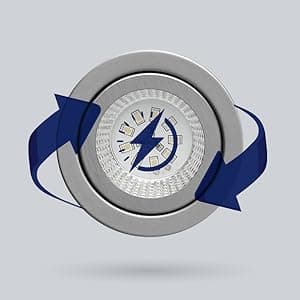 Hauslane 30” Wall Mount Range Hood Low Noise Performance Contemporary Design, Full-Size Handle Professional-Grade Baffle Filters, LED Lamps, Stainless Steel Chef Series WM-540 Ducted or Ductless