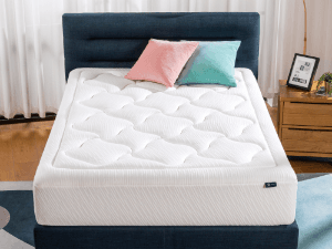 Zinus 12 Inch Cloud Memory Foam Mattress, Queen, Fiberglass Free, Pressure Relieving, Mattress in A Box, CertiPUR-US Certified, White