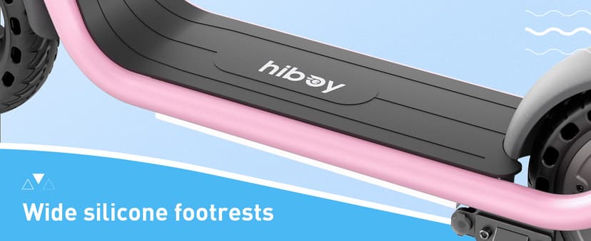 Hiboy Q2 Lite Electric Scooter with Seat for Kids Ages 4-10 - UL Certified, Up to 9.3 MPH with 100W Motor, 3-Speed Adjustable, Rear Basket, LED Neon/Brake Lights, LCD Display