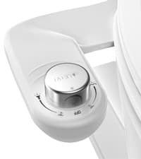 LEIVI Smart Bidet Toilet Seat with Wireless Remote and Side Panel, Multiple Spray Modes, Adjustable Heated Seat, Warm Water and Air Dryer, Auto LED Nightlight, Elongated