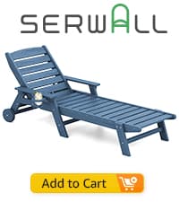 SERWALL HDPE Patio Furniture Set, 7-Piece Outdoor Sectional Sofa Set, All Weather Outdoor Couch Set for Deck, Lawn, Grey Frame with Khaki Cushion