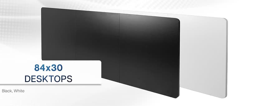 VIVO Electric 60 x 24 in Standing Desk, Memory Height Adjustment, 1B Series, One-Piece Black Top, Black Frame, DESK-KIT-1B6B