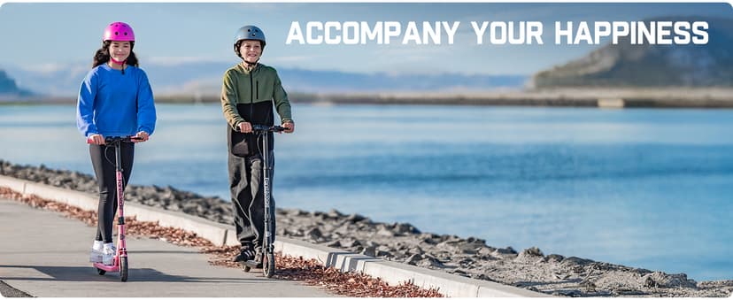 FanttikRide T9 Electric Scooter for Kids 4.3-5.6 ft, 7/10/12 MPH, LED Battery Level, Height Adjustable and Foldable, Electric Scooter for Kids, 200W Motor, Up to 40 mins