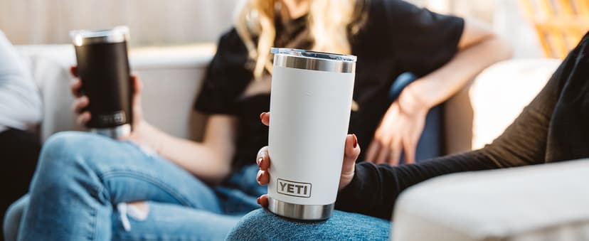 YETI Rambler 20 oz Stainless Steel Vacuum Insulated Tumbler w/MagSlider Lid