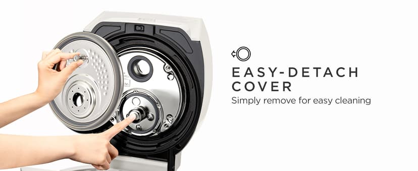 CUCKOO 6-Cup Uncooked / 12-Cup Cooked Induction Heating Twin Pressure Rice Cooker, 16 Menu Modes, Multi-Language Voice Guide, Versatile Grain Multi-Cooker & Pressure Cooker (CRP-LHTR0609FW)