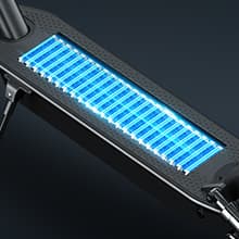 iScooter Electric Scooter for Adults,50/30 Miles Range, 28 MPH Top Speed, 800/750W Motor, 10" Pneumatic Tires, Foldable Dual Shock Absorption Commuting E Scooter with APP & Turn Signals & Storage Bag