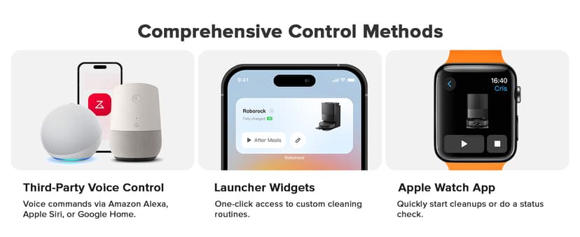 roborock Qrevo Series Robot Vacuum and Mop, 8000Pa Suction, Upgraded from Qrevo S, Anti-Tangle Brushes, Smart Obstacle Avoidance, Auto Mop Washing, All-in-One Dock, 200RPM Spinning Mops, Black(QV 35A)