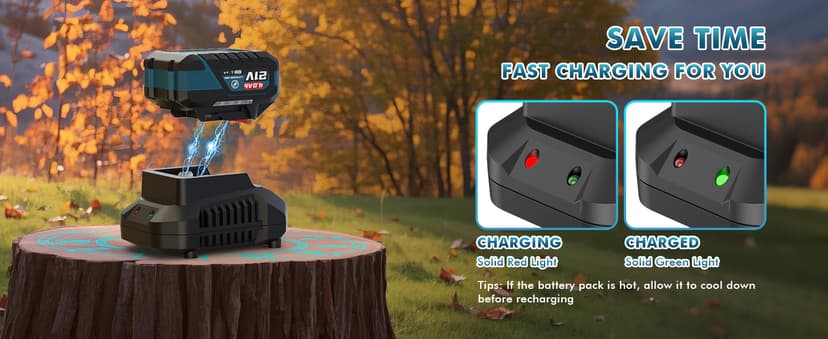 Leaf Blower Cordless (Upgraded) - 630CFM/160MPH, 21V Powerful Electric Cordless Leaf Blower with 2 x 4.0Ah Batteries and Charger, Battery Powered Leaf Blowers for Lawn Care, Patio, Yard, Dust, Snow