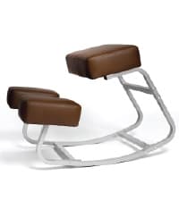 Sleekform Ergonomic Kneeling Chair - Adjustable Seat Angle and Height - Ergonomic Posture Kneeling Stool Chairs for Office and Home - Thick Comfortable Cushions, Wheels