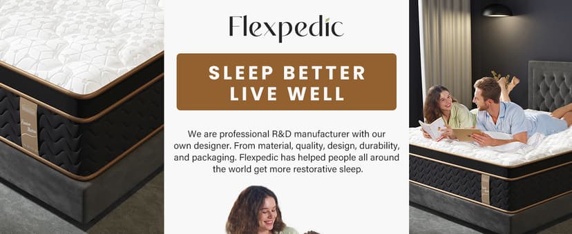 Queen Mattress, 14 Inch Plush Hybrid Mattresses with Gel Memory Foam, Fiberglass-Free Mattress in a Box, Individual Pocket Spring-Motion Isolation-Extra Edge Support, 365 Nights Trial,CertiPUR-US