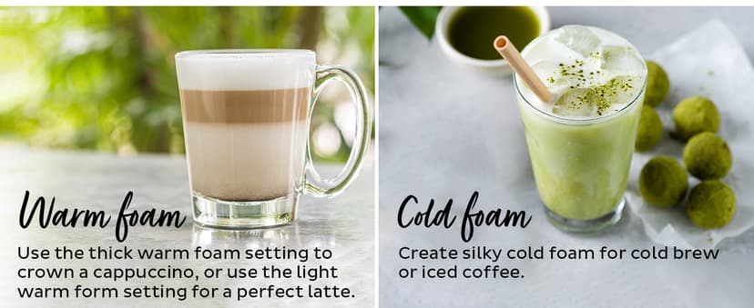 Instant Pot Milk Frother, 4-in-1 Electric Milk Steamer, 10oz/295ml Automatic Hot and Cold Foam Maker and Milk Warmer for Latte, Cappuccinos, Macchiato, From the Makers of Instant 500W, Black
