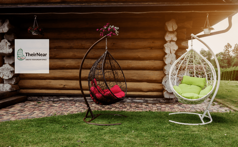 Hammock Chair Stand(Stand Only), Stand for Hanging Egg Chair/Swing Chair, Indoor/Outdoor Hanging Chair Stand Only, Heavy Duty 330Lbs Weight Capacity