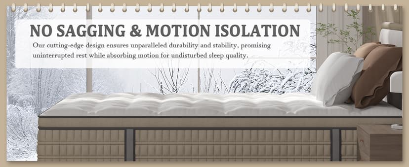 BedStory Firm King Mattress 12 inch - Pain-Relieving Hybrid Mattress for Extra Lumbar & Hip Support - 365-Night Trial No Sagging Bed in a Box - No Odor, Fiberglass-Free, CertiPUR-US Certified