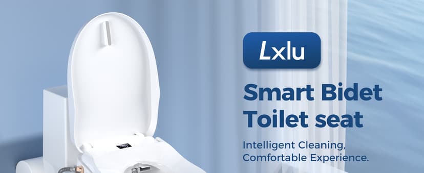 Bidet Toilet Seat, Electric Heated Toilet Seat Elongated with Instant Warm Water & Dryer, Rear and Feminine Washing, Self-Clean Nozzle, Slow Close Lid, Wireless Remote,Night Light