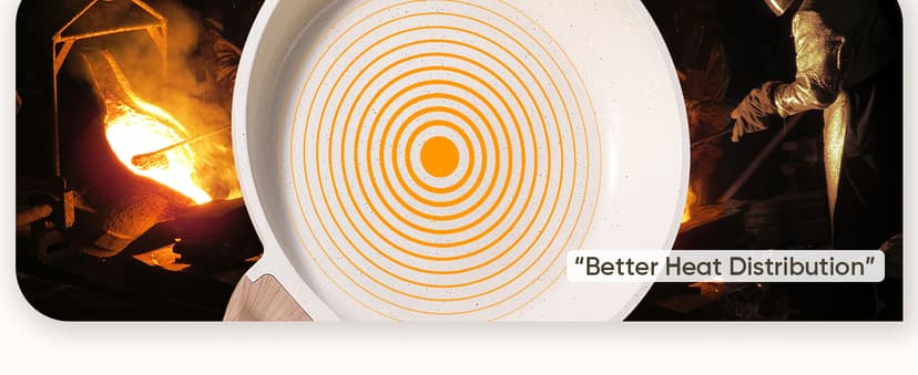 CAROTE 21Pcs Pots and Pans Set, Nonstick Cookware Sets, White Granite Induction Cookware Non Stick Cooking Set w/Frying Pans & Saucepans(PFOS, PFOA Free)