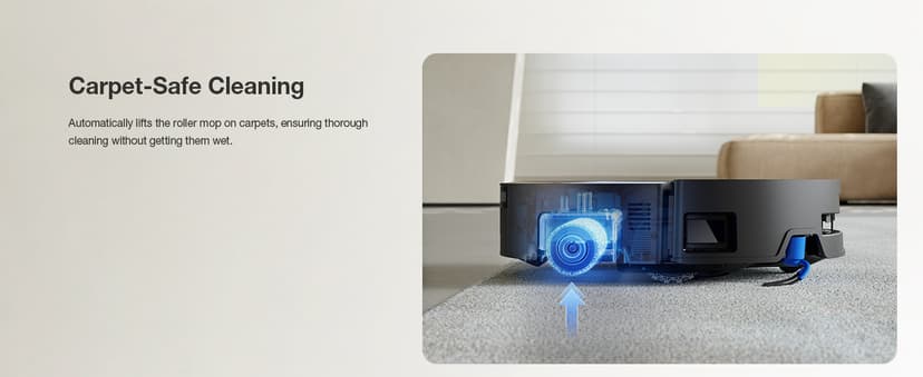 ECOVACS DEEBOT X9 PRO Omni Robot Vacuum and Mop, Blast™ 16,600Pa Suction, OZMO Roller Instant Self-Washing Mopping, ZeroTangle™ 3.0, Triple Lift System, AI Smart Navigation, Hands-Free Omni Station
