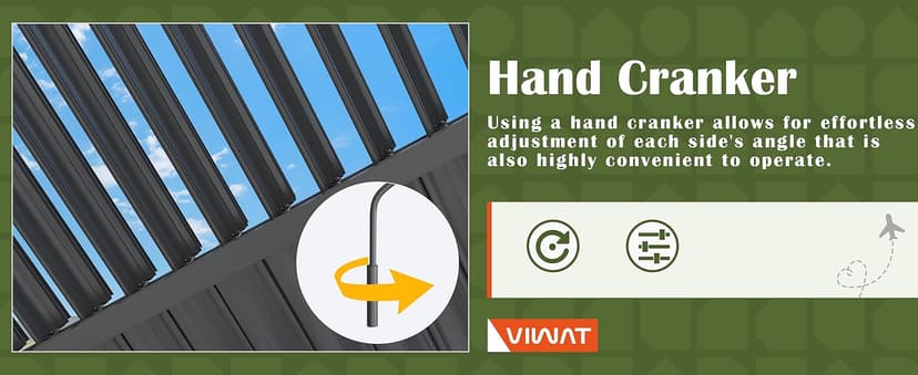 Aluminum 10x20 FT Louvered Pergola, Outdoor Pergola with Adjustable Louvered Roof Outdoor Patio Shade Cover, Waterproof & Rustproof Aluminum Gazebo for Backyard and Garden, Gray