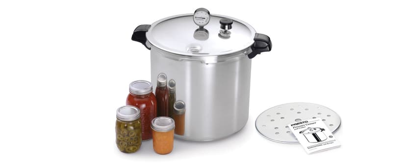 Presto 01781 Pressure Canner and Cooker, 23 qt, Silver