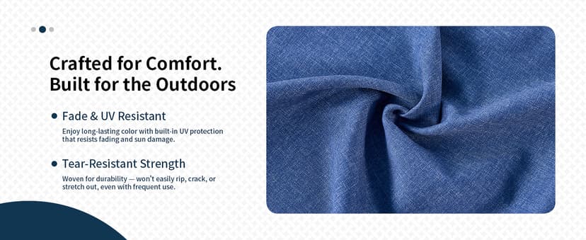 Swivel Patio Recliner Chairs Set of 2, 360° Rotation Outdoor Lounge Chairs, Adjustable Backrest & Footrest, Wide Armrests, PE Wicker with Removable Cushions for Deck, Poolside, Garden