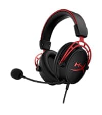 HyperX Cloud Alpha Wireless - Gaming Headset for PC, 300-hour battery life, DTS Headphone:X Spatial Audio, Memory foam, Dual Chamber Drivers, Noise-canceling mic, Durable aluminum frame,Red