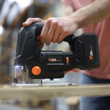 WEN Snow Thrower, 15-Amp 20-Inch Electric Snow Blaster with Dual LED Lights (5670)