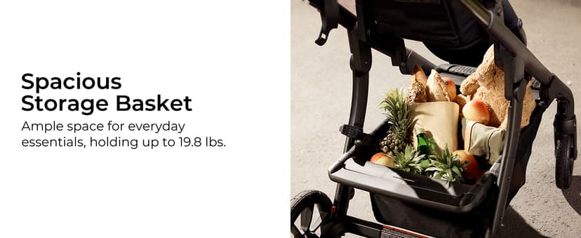 Momcozy ChangeGo Baby Stroller, Convertible Single-to-Double-to-Wagon Stroller with 23 Configurations, Bassinet, Seat Included, Large PU Wheels, All-Wheel Suspension & Extendable UPF50+ Canopy