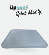 Upseat Boost Ergonomic Toddler Booster Seat for Dining Table, Developed with Physical Therapists to Encourage Posture, 3-Point Harness, Easy to Wipe Clean, and Lightweight Gray