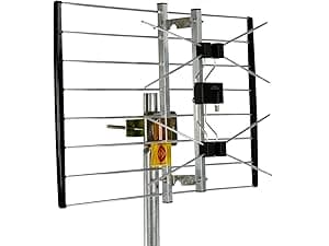 Channel Master EXTREMEtenna - Multi-Directional Outdoor HDTV Digital Antenna, 80+ Mile Range, 8-Bay Bowtie, 180° Wide-Angle Reception, Industry-Leading Reception Power, UHF/VHF Support for Free OTA TV