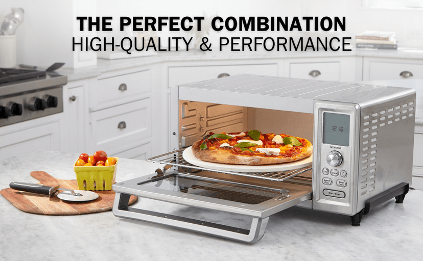 Cuisinart Convection Toaster Oven, Stainless Steel, 16.93"D x 20.87"W x 11.42"H, TOB-260N1