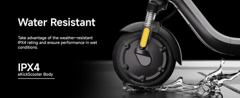 Segway Ninebot E2 Plus II/ E2 Pro Electric Scooter, 15.5 mph Top Speed, Front Suspension (E2P2 Only), Portable Kick Scooter for Adults, UL-2272 2271 Certified