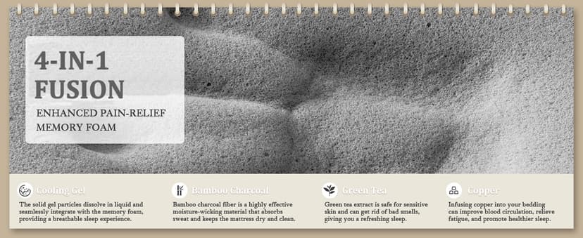 BedStory Firm King Mattress 12 inch - Pain-Relieving Hybrid Mattress for Extra Lumbar & Hip Support - 365-Night Trial No Sagging Bed in a Box - No Odor, Fiberglass-Free, CertiPUR-US Certified