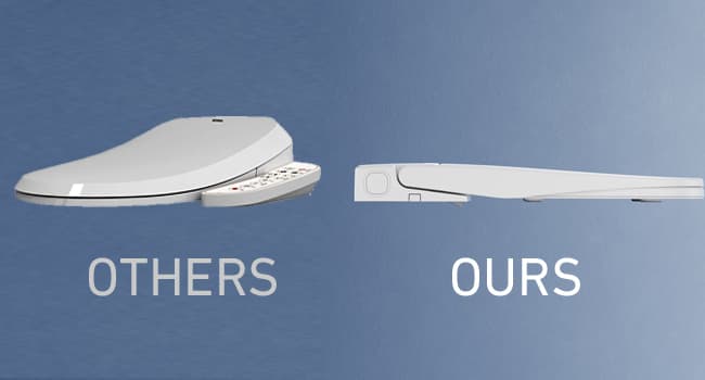 VALBELV Bidet Toilet Seat with Dryer & Warm Water, Self Cleaning Electric Elongated Bidet Attachment for Toilet with Rear/Front/SPA Wash, Slow Close Toilet Seat with Remote Control