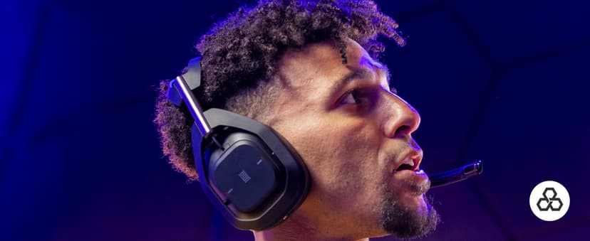 Logitech G Astro A50 X Omni-Platform Wireless Gaming Headset + Base Station for PS5, Xbox, PC: PLAYSYNC Video & Audio Switcher, HDMI 2.1 4K 120Hz VRR, <24 bit/48 kHz, 24hr Battery, 2.4GHz & BT - Black