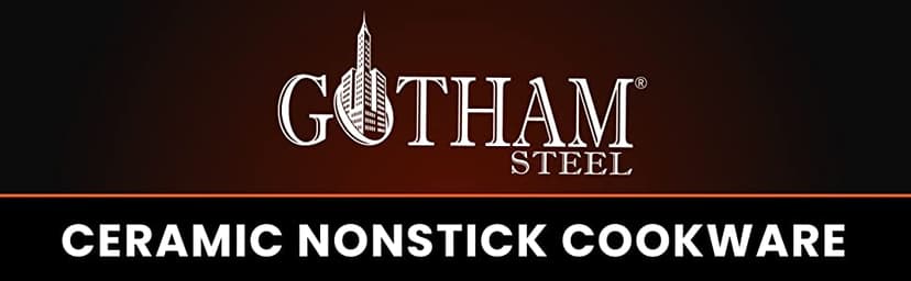 GOTHAM STEEL 10 Pc Copper Pots and Pans Set Non Stick Cookware Sets for Kitchen, Space Saving Pots and Pans with Fry Pan and Pot Set, Non Toxic, Nonstick Cookware Set, Oven and Dishwasher Safe